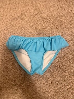 Tucker + Tate Light Blue Ruffle Kids Bikini Bottoms